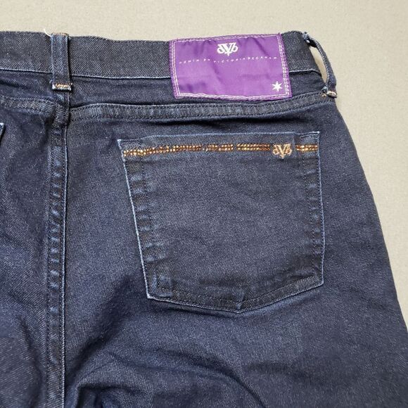 DENIM by VICTORIA BECKHAM 32 embellished jeans DVB - Picture 9 of 15